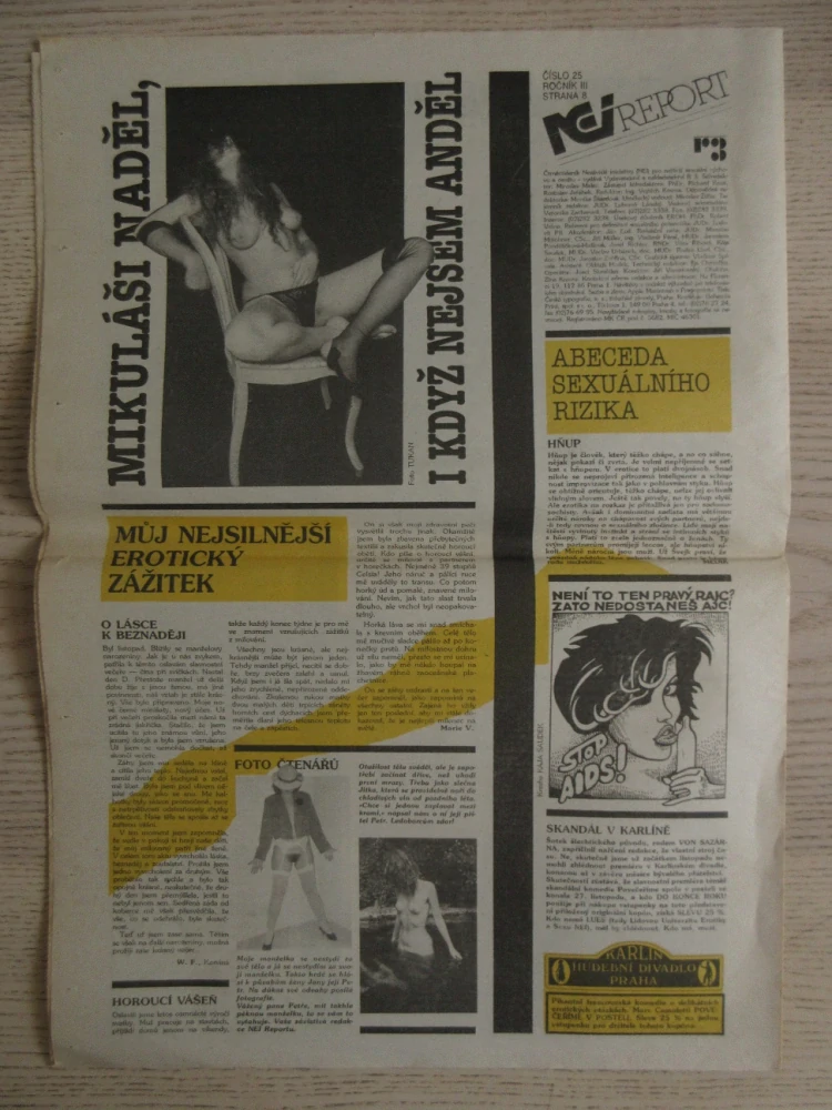 ČESKOSLOVENSKÝ NEI REPORT, KÁJA SAUDEK, 25/1992
