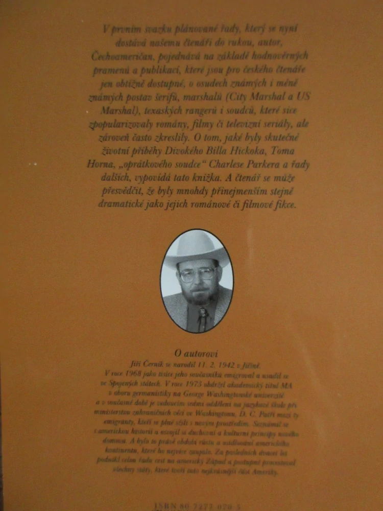 DIVOKÝ ZÁPAD I., MUŽI ZÁKONA, JIŘÍ ČERNÍK, **an