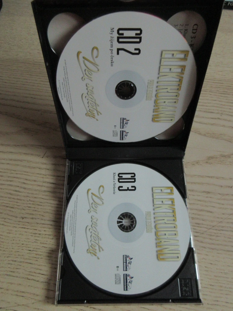 ELEKTROBAND PAVLA ZEDNÍKA, DEN SVATEBNÍ, 3X CD HUDBA