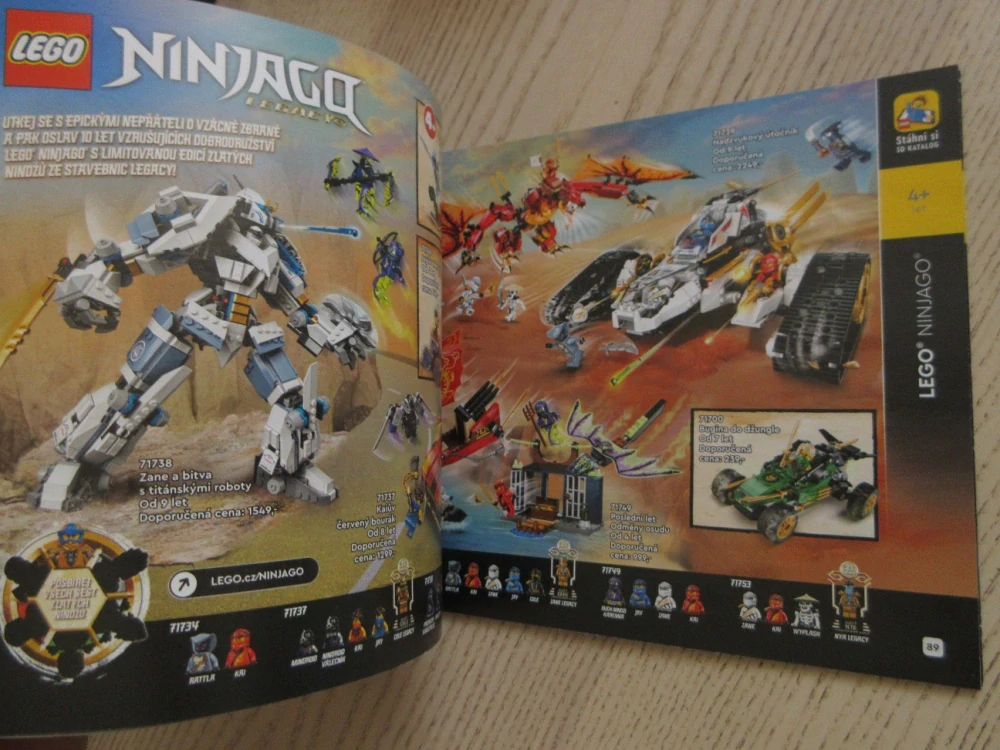 LEGO KATALOG, LEDEN-KVĚTEN 2022