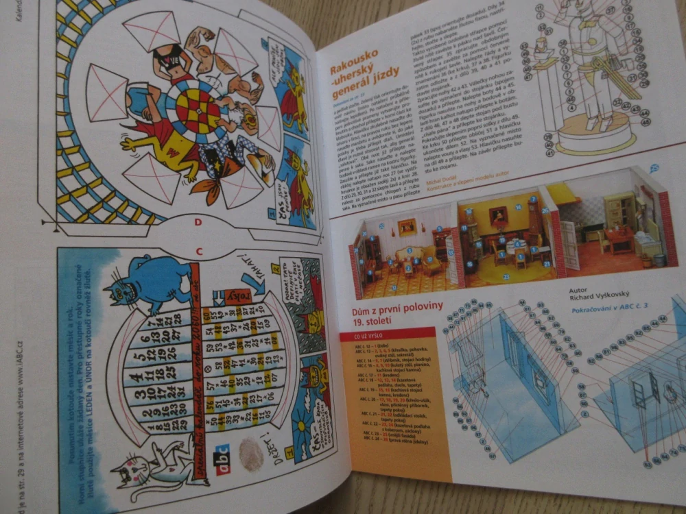 ABC, 1/2005, KOMPLETNÍ DÉČKA, RAKOUSKO-UHERSKÝ GENERÁL JÍZDY