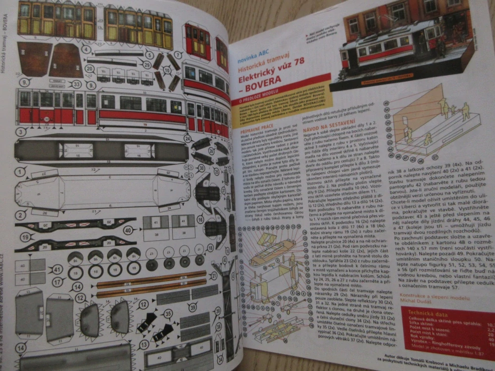ABC, 2/2006, KOMPLETNÍ DÉČKA, DOPRAVA - HISTORICKÁ TRAMVAJ, LETECTVÍ