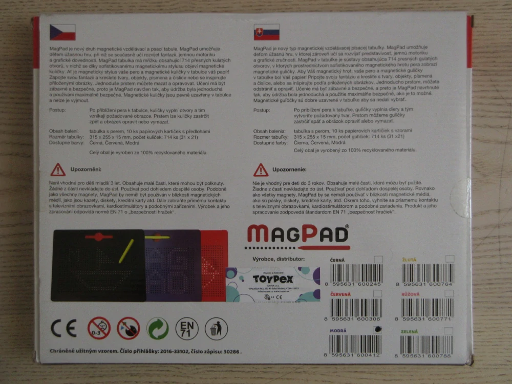 MAGNETICKÁ KRESLÍCÍ TABULKA
