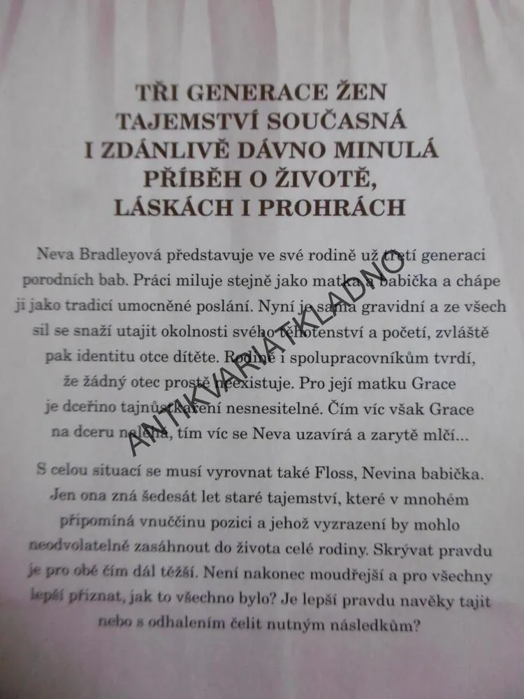 TAJEMSTVÍ PORODNÍCH BAB, SALLY HEPWORTHOVÁ, **an
