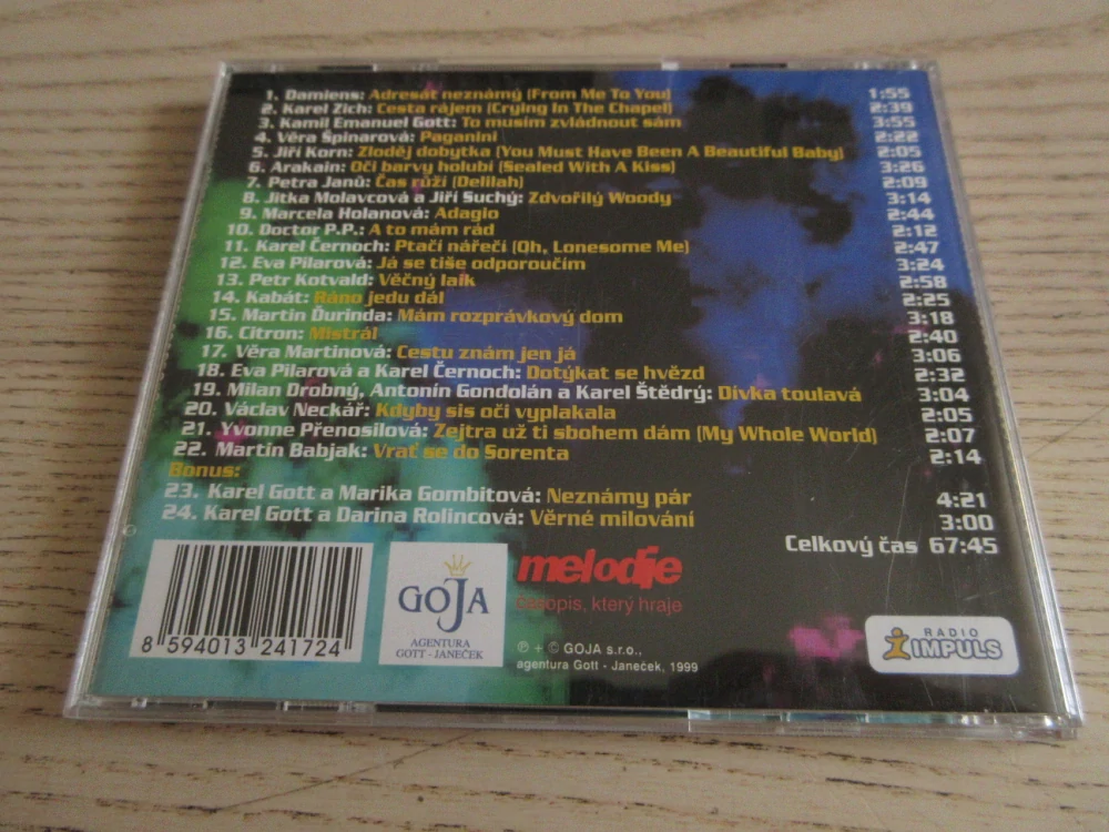 SOUHVĚZDÍ GOTT, VOL. II, E. PILAROVÁ, K. ČERNOCH, J. KORN A DALŠÍ, CD HUDBA