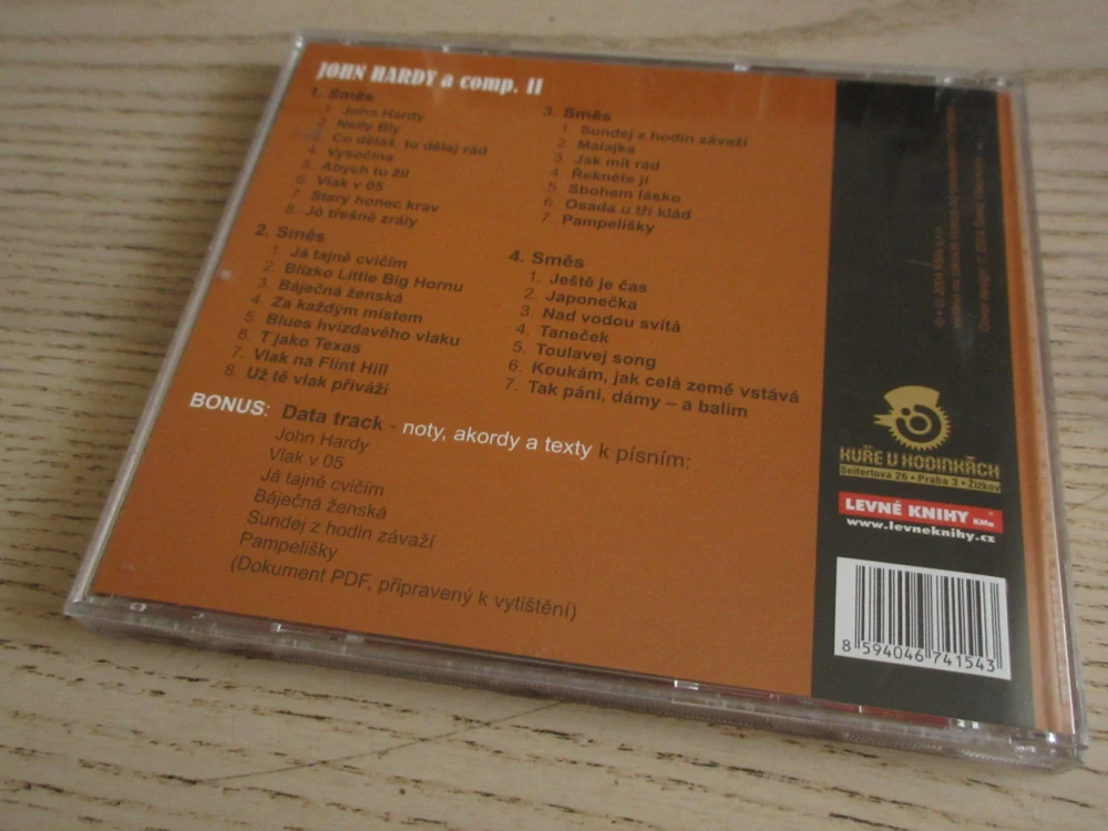 JOHN HARDY, COUNTRY MUSIC NO. 5, A COMP II., CD HUDBA