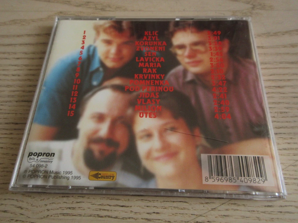 PŘÍBUZNÍ, ZVONĚNÍ, V. NEDVĚD, J. MEDVĚD ML., H. ŠEBESTOVÁ, L. ZVAK, CD HUDBA