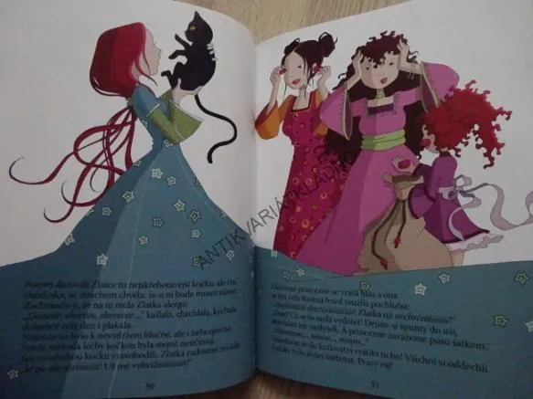 O PRINCEZNÁCH A VÍLÁCH, **an
