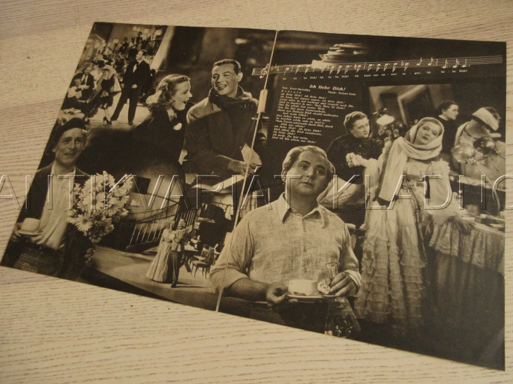 KOUZLO BOHÉMY, J. KIEPURA, M. EGGERTH, P. KEMP, FILM RAKOUSKO, FILM KURIER VBŠ Č. 2703