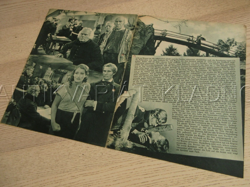 KOČIČÍ STEZKA, H. STELZER, B. HORNEY, F. REIFF, FILM NĚM. ŘÍŠE, FILM KURIER VBŠ Č. 2711
