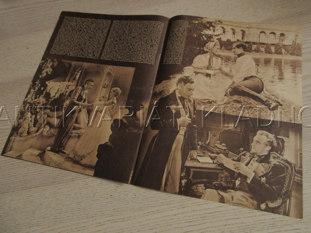 FANNY ELSSLEROVÁ, MILENKA ORLÍKOVA, L. HARVEY, H. VON MEYERINCK, L. SCHAAK, FILM NĚM. ŘÍŠE, FILM KURIER VBŠ Č. 2716