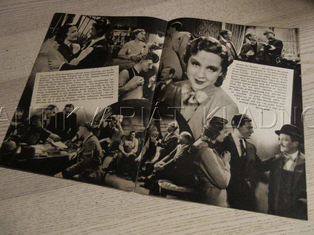 ZTRATILA SE JEDNA PANÍ, P. KEMP, L. ENGSLICH, H. MOSER, FILM RAKOUSKO, FILM KURIER VBŠ Č. 2717