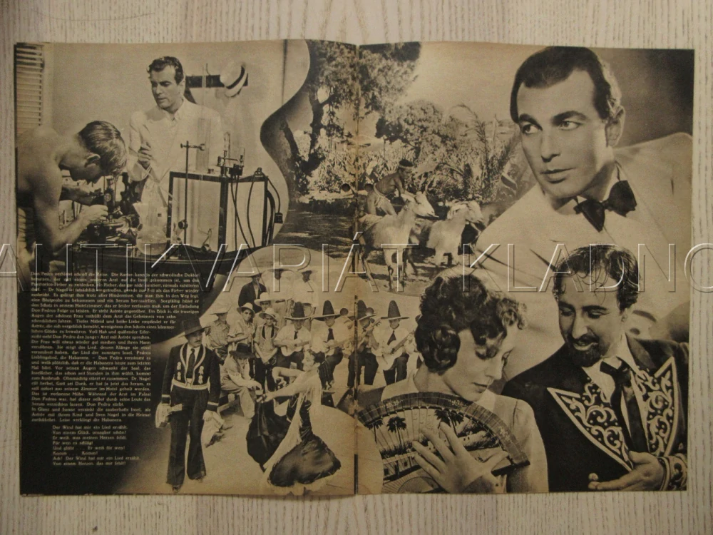 LA HABANERA, Z. LEANDER, J. SERDA, E. JÜRGENSEN, FILM NĚM. ŘÍŠE, FILM KURIER VBŠ Č. 2750