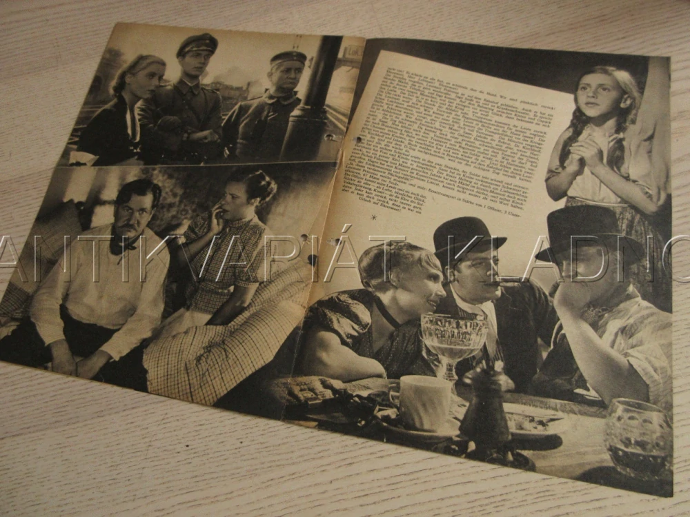 URLAUB AUF EHRENWORT, W. KÖNIG, R. MOEBIUS, B. DREWS, FILM NĚM. ŘÍŠE, FILM KURIER VBŠ Č. 2756