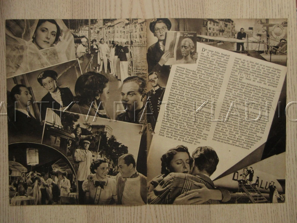 MALÁ A VELKÁ LÁSKA, J. JUGO, G. FRÖHLICH, R. GODDEN, FILM NĚM. ŘÍŠE, FILM KURIER VBŠ Č. 2757