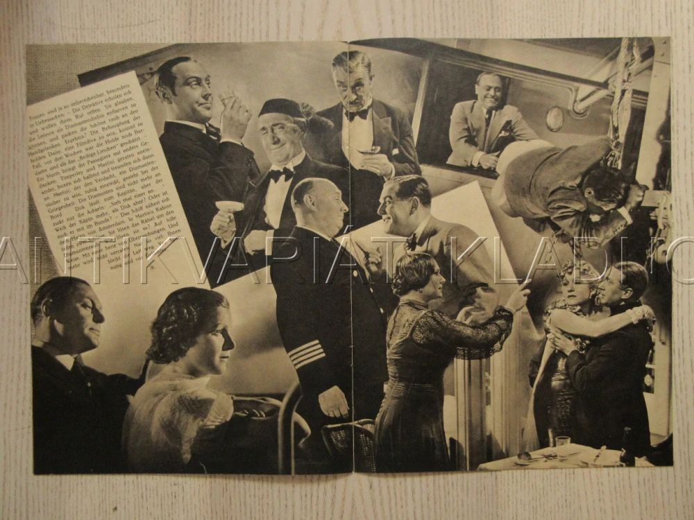 SCHÜSSE IN KABINE 7, M. ANDERGAST, H. SPEELMANS, A. ENGEL, FILM NĚM. ŘÍŠE, FILM KURIER VBŠ Č. 2765