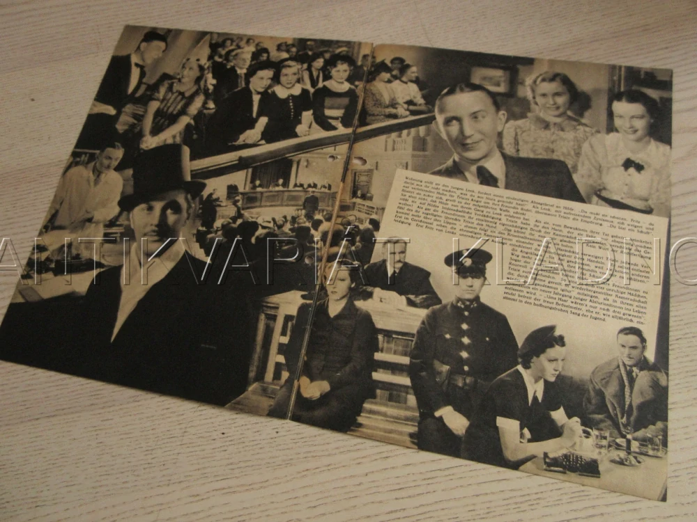 ČTYŘI NEPOKOJNÁ DĚVČÁTKA, L. ENGLISCH, T. LINGEN, K. V. NAGY, FILM RAKOUSKO, FILM KURIER VBŠ Č. 2770