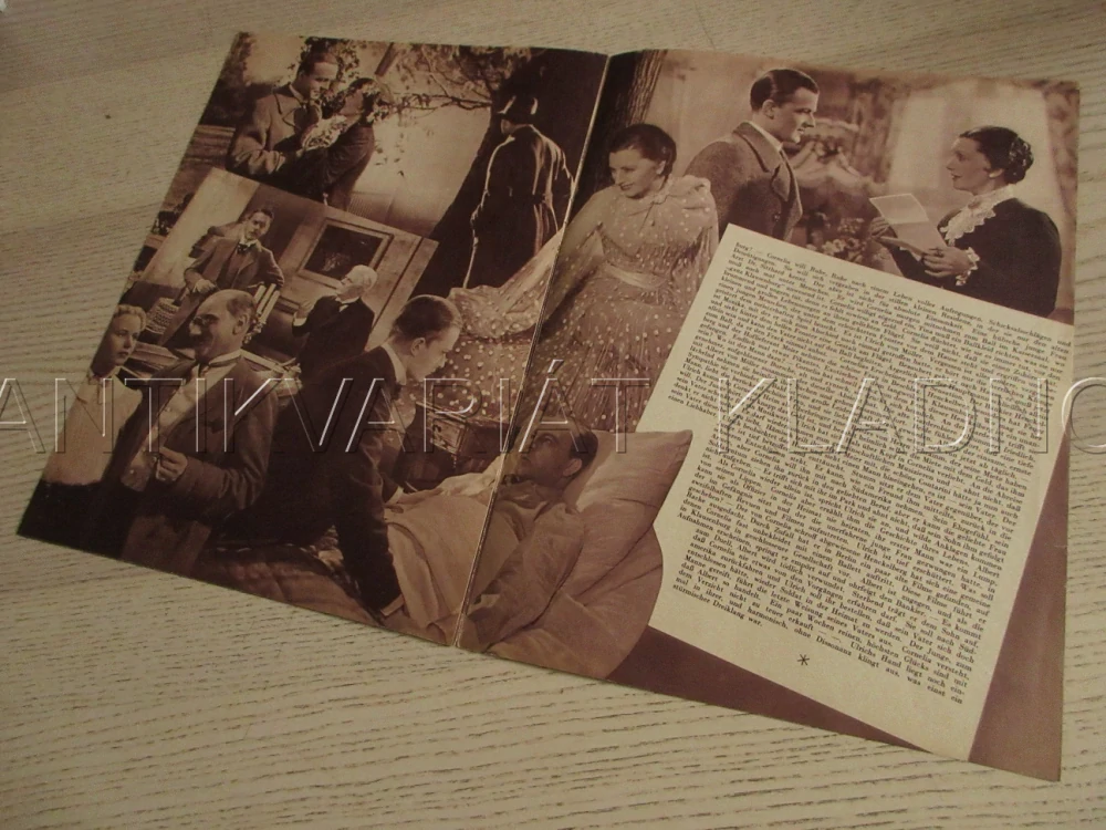 DREIKLAND, LIL DAGOVER, P. HARTMANN, W. WERNER, FILM NĚM. ŘÍŠE, FILM KURIER VBŠ Č. 2799