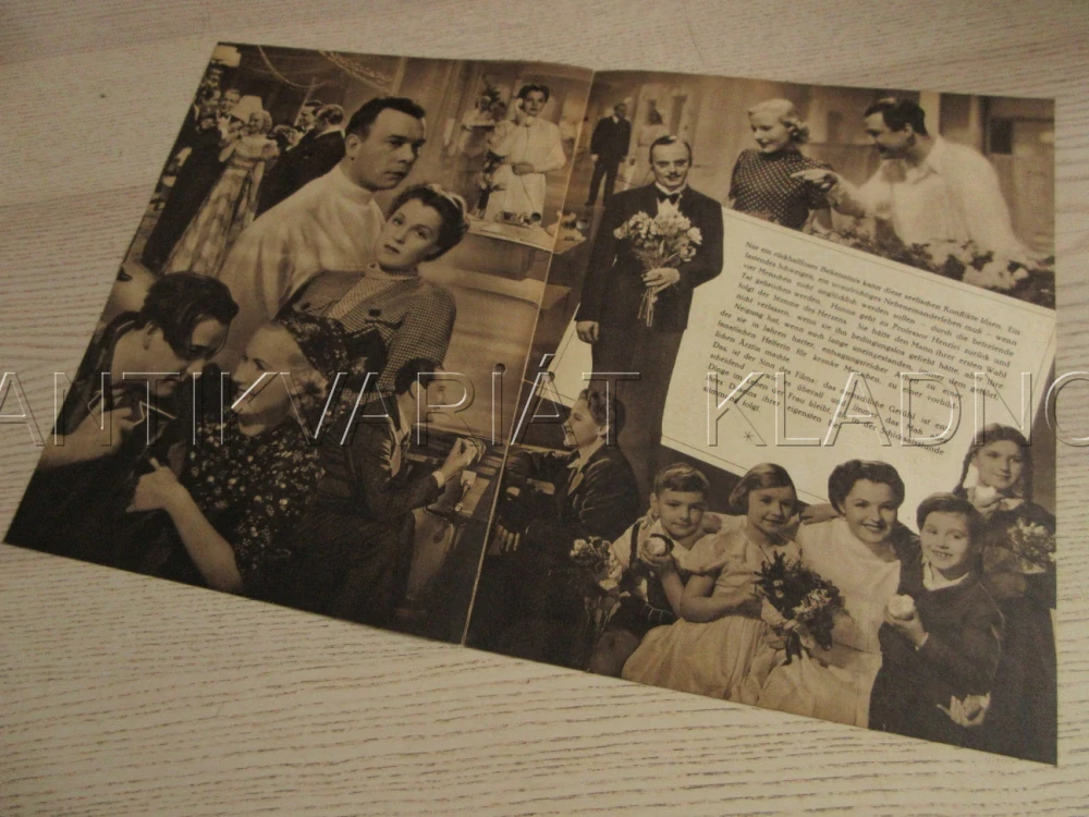 ZLATÉ SRDCE LÉKAŘKY, E. BALSER, M. SCHNEIDER K. HARDT, FILM NĚM. ŘÍŠE, FILM KURIER VBŠ Č. 2810