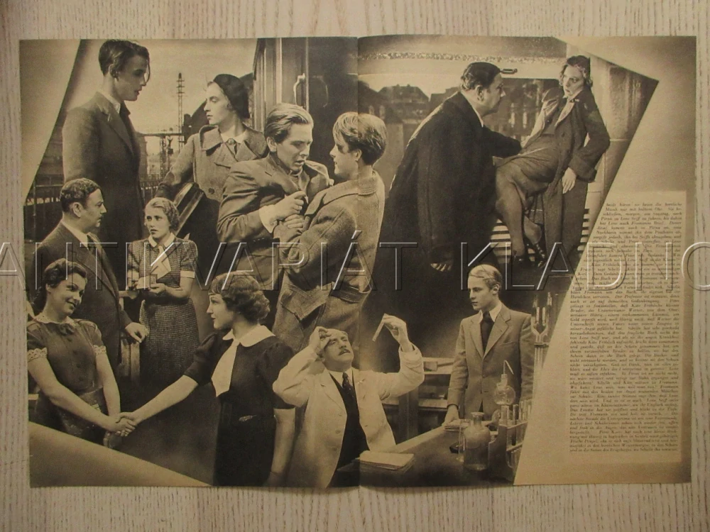 HŘÍCHY MLÁDÍ, H. HÜBNER, H. LEIBELT, H. BRAUN, FILM NĚM. ŘÍŠE, FILM KURIER VBŠ Č. 2817