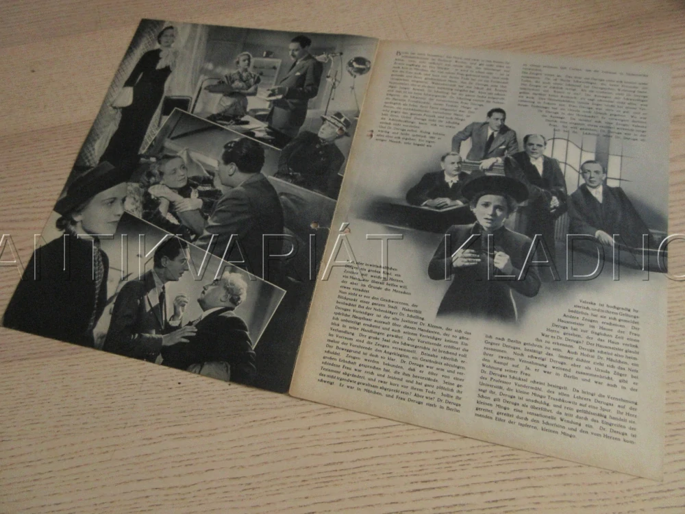 PŘÍPAD DERUGŮV, W. BIRGEL, D. SERVAES, C. WINTER, FILM NĚM. ŘÍŠE, FILM KURIER VBŠ Č. 2823