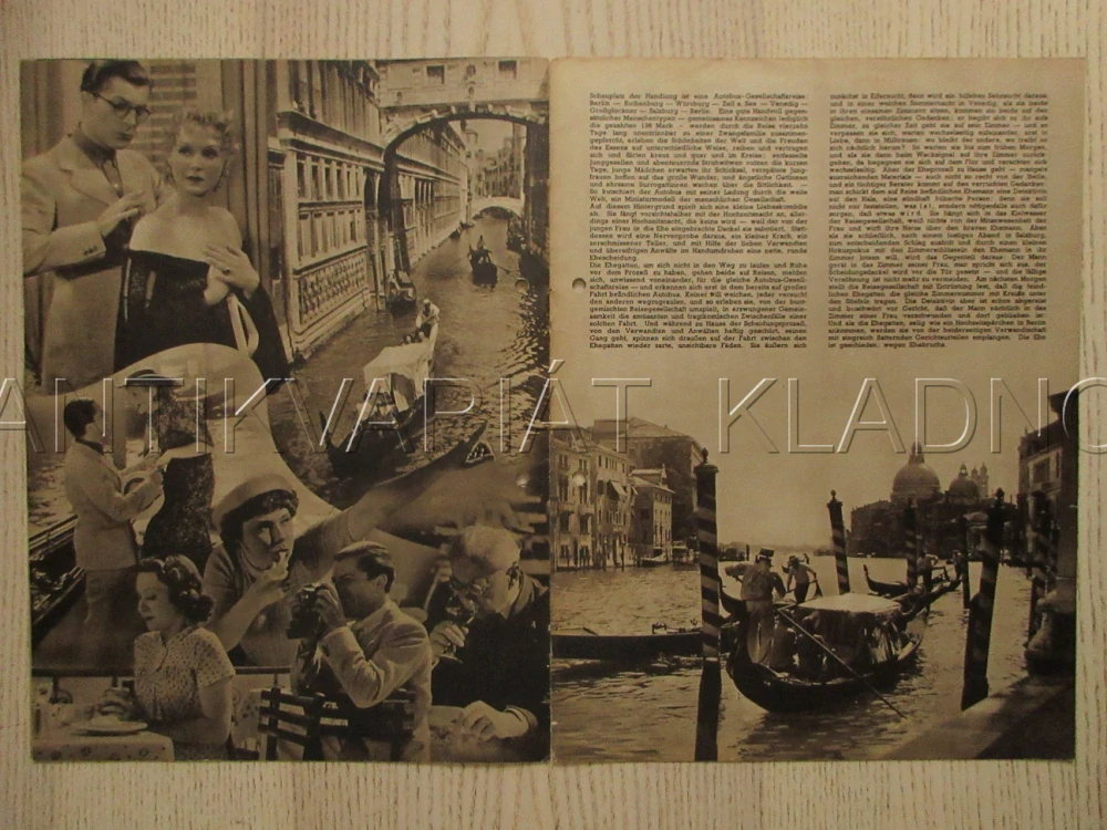 SCHEIDUNGSREISE, V. DE KOWA, H. OLDEN, W. DIETRICH, FILM NĚM. ŘÍŠE, FILM KURIER VBŠ Č. 2853