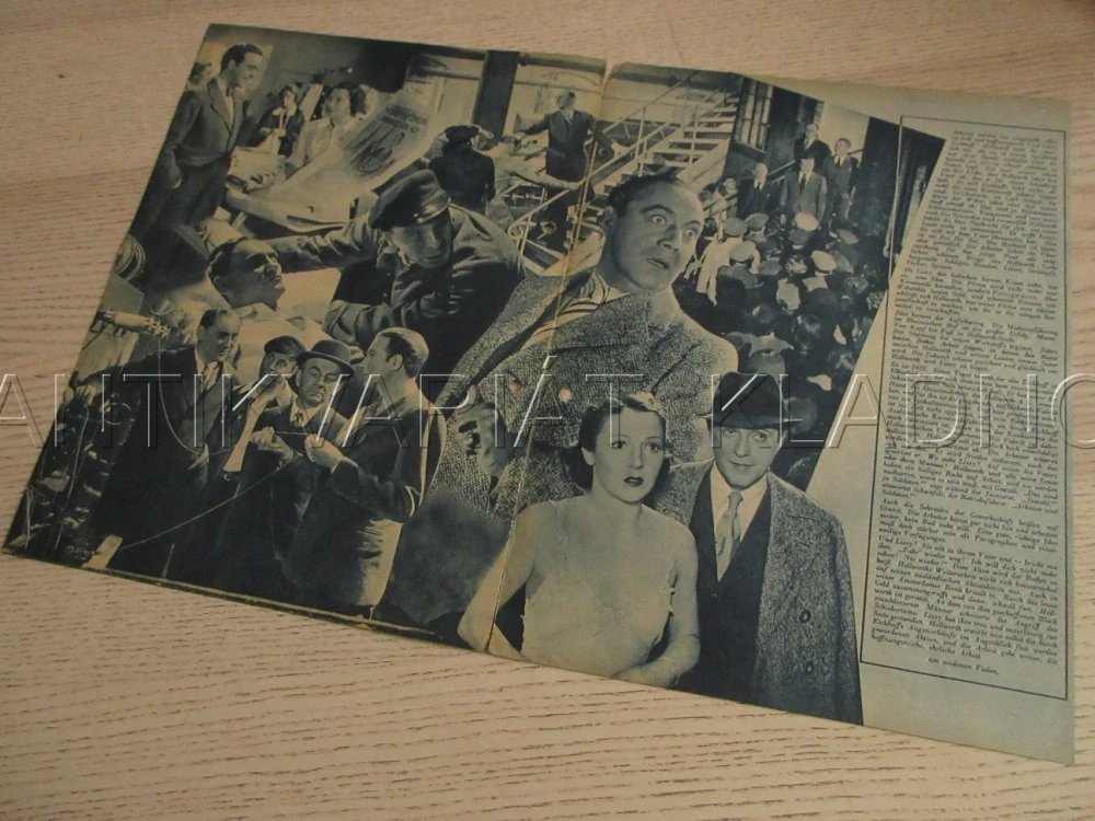 AM SEIDENEN FADEN, P. BILDT, W. FRITSCH, K. V. NAGY, FILM NĚM. ŘÍŠE, FILM KURIER VBŠ Č. 2855
