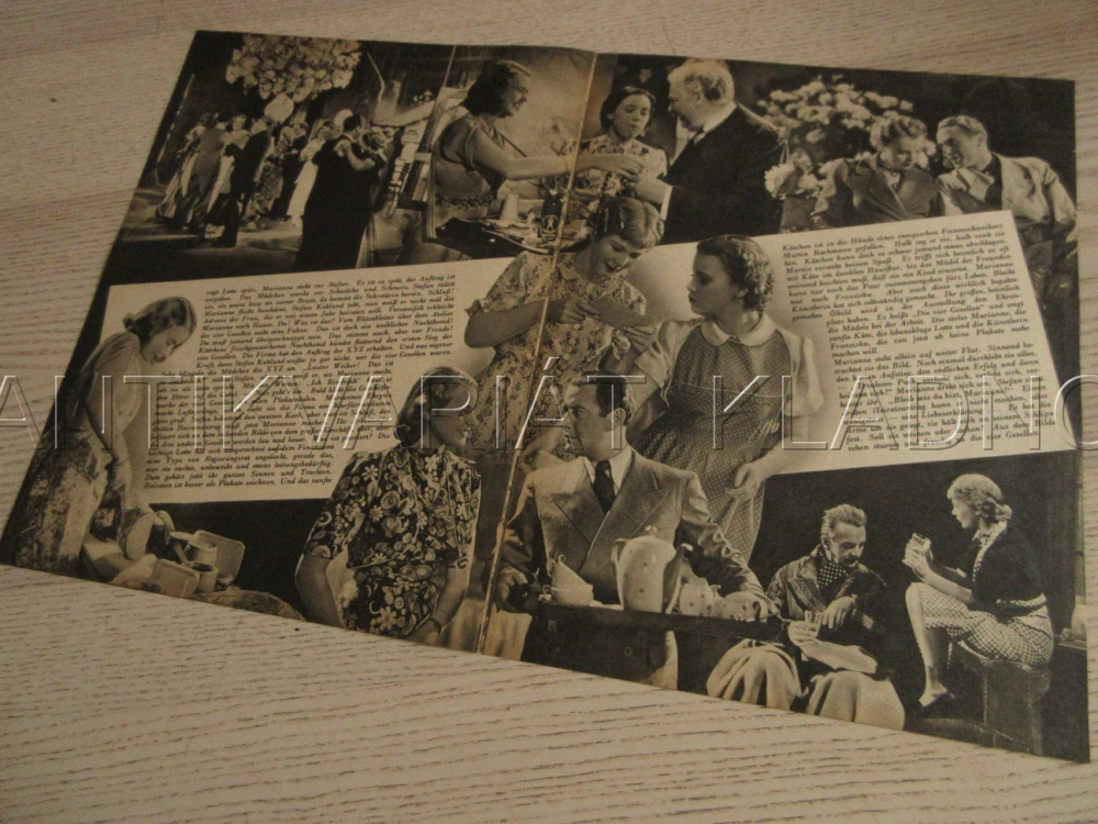 DIE VIER GESELLEN, I. BERGMAN, L. SLEZAK, H. SÖHNKER, FILM NĚM. ŘÍŠE, FILM KURIER VBŠ Č. 2856