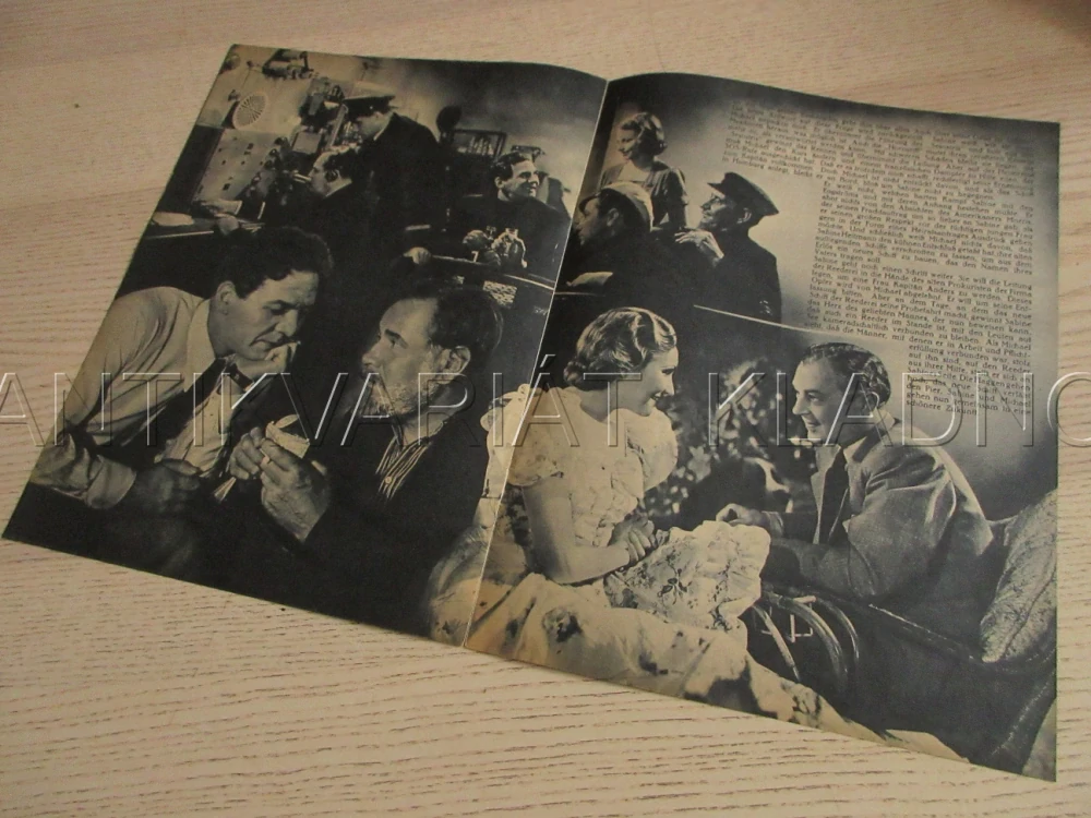FRACHT VON BALTIMORE, H. WEISSNER, A. HÖRBIGER, E. JÜRGENSEN, FILM NĚM. ŘÍŠE, FILM KURIER VBŠ Č. 2872
