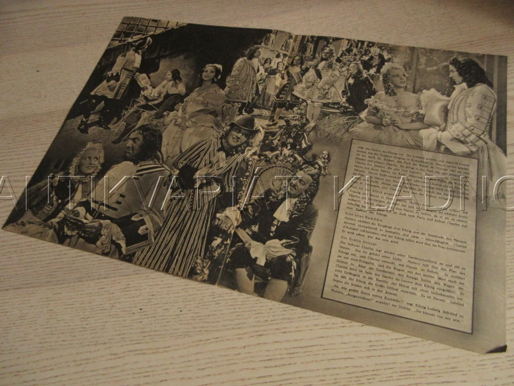 NANON, E. SACK, J. HEESTERS, D. SERVAES, FILM NĚM. ŘÍŠE, FILM KURIER VBŠ Č. 2878