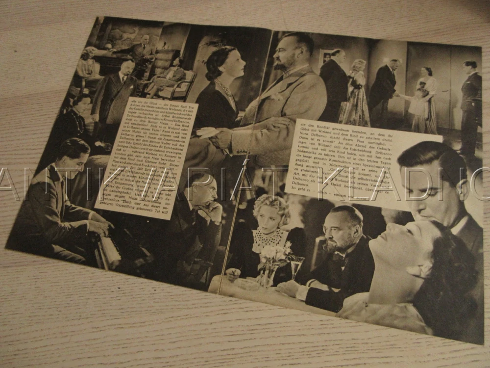 DVĚ MANŽELSTVÍ PANÍ MÁJI, LIL DAGOVER, P. PETERSEN, A. SCHOENHALS, FILM NĚM. ŘÍŠE, FILM KURIER VBŠ Č. 2880