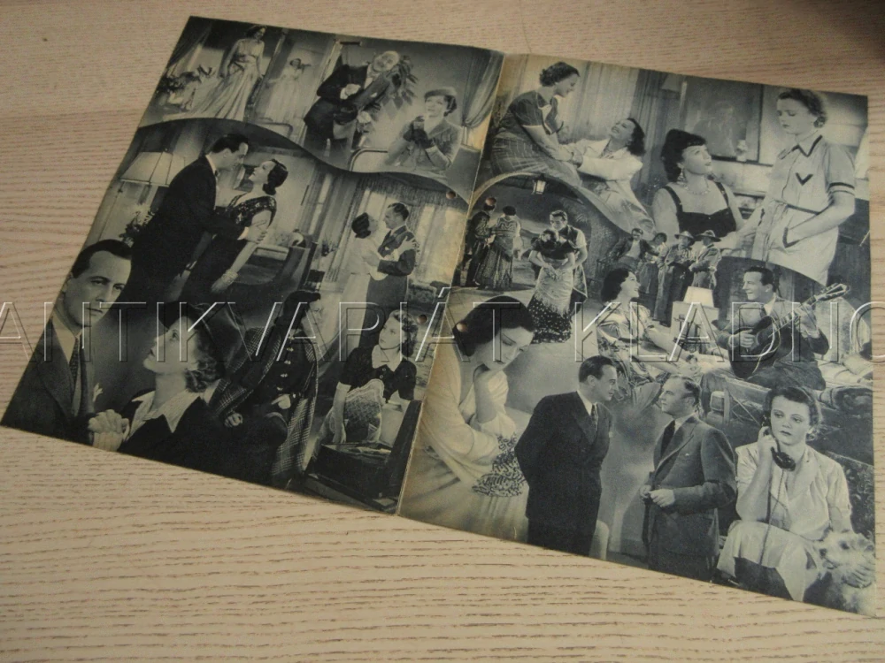 DIE NACHT DER ENTSCHEIDUNG, P. NEGRI, H. ZESCH-BALLOT, E. JÜRGENSEN, FILM NĚM. ŘÍŠE, FILM KURIER VBŠ Č. 2892