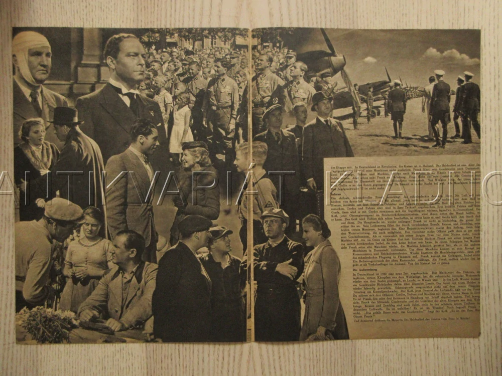 POUR LE MÉRITE, P. HARTMANN, P. OTTO, A. HEHN, FILM NĚM. ŘÍŠE, FILM KURIER VBŠ Č. 2896