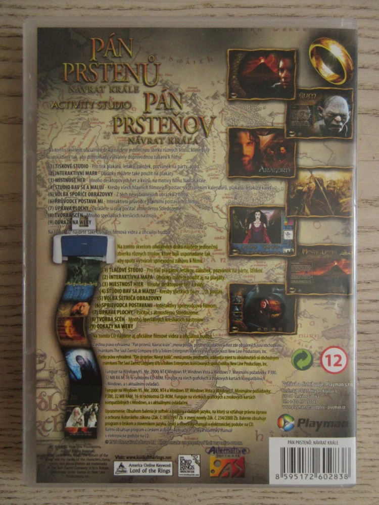 PÁN PRSTENŮ: NÁVRAT KRÁLE, PC HRA