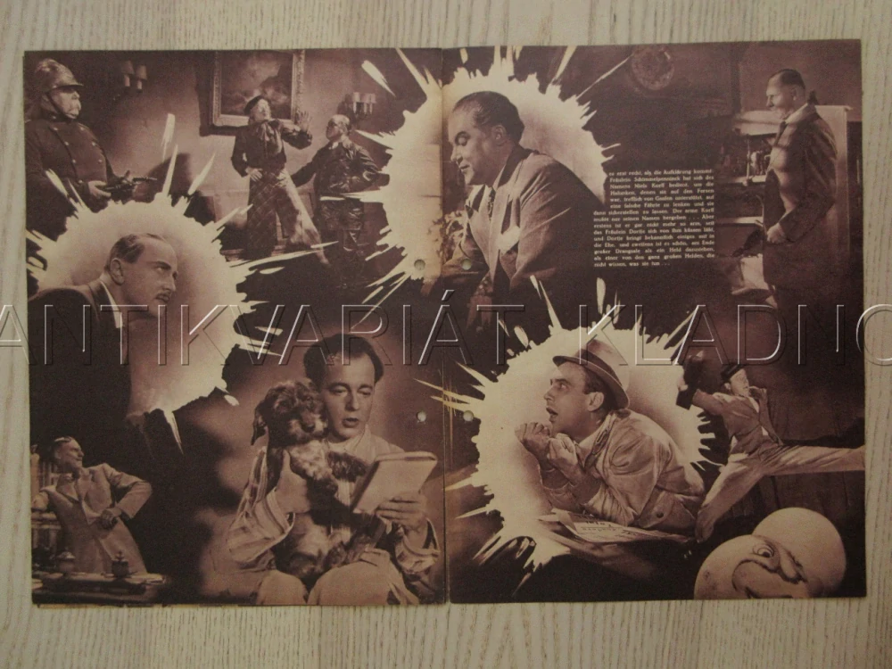 NANU, SIE KENNEN KORFF NOCH NICHT, H. RÜHMANN, V. JANSON, F. RASP, FILM NĚM. ŘÍŠE, FILM KURIER VBŠ Č. 2903