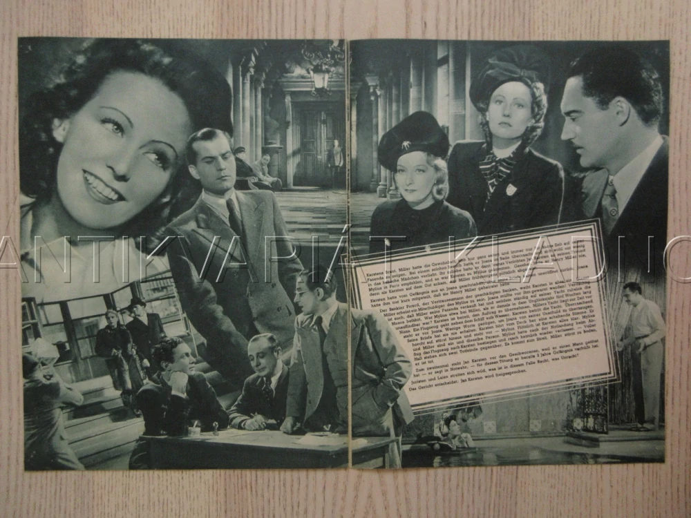 DER GRÜNE KAISER, G. DIESSL, C. HÖHN, H. HILDEBRAND, FILM NĚM. ŘÍŠE, FILM KURIER VBŠ Č. 2918