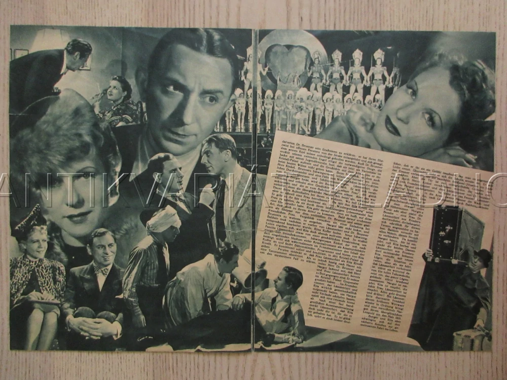 DRUNTER UND DRÜBER, P. HÖRBIGER, H. KRÜGER, T. LINGEN, FILM NĚM. ŘÍŠE, FILM KURIER VBŠ Č. 2923