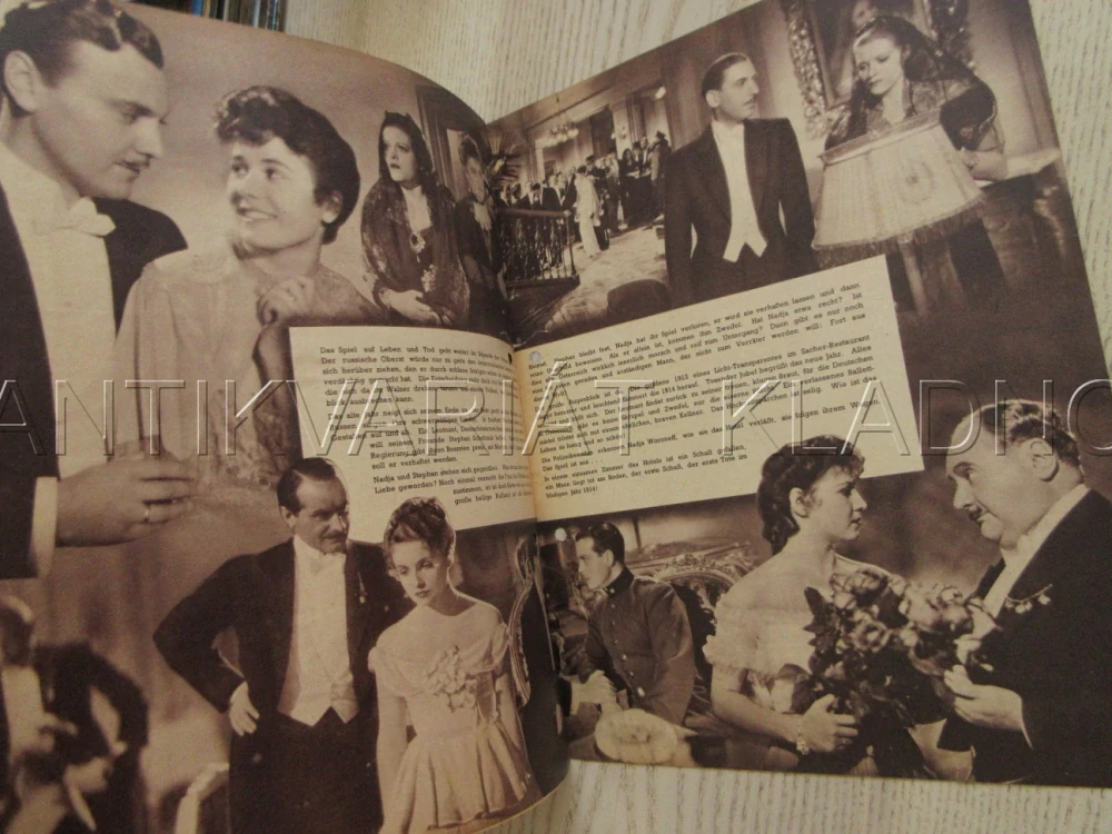 HOTEL SACHER, H. HÜBNER, W. ALBACH-RETTY, W. BIRGEL, FILM NĚM. ŘÍŠE, FILM KURIER VBŠ Č. 2926