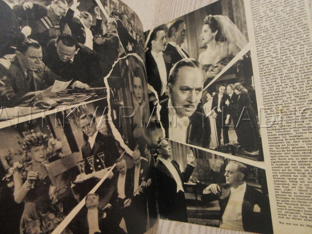 PARKSTRASSE 13, O. TSCHECHOWA, I. PETROVICH, H. HILDEBRAND, FILM NĚM. ŘÍŠE, FILM KURIER VBŠ Č. 2948
