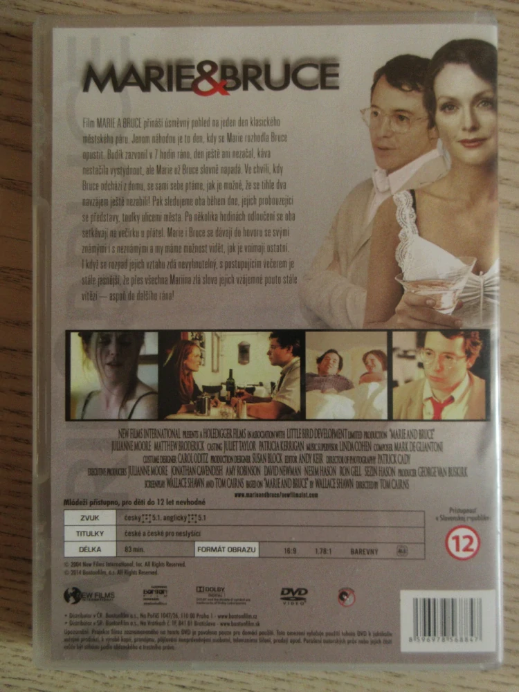 MARIE A BRUCE, M. BRODERICK, J. MOORE, DVD FILM
