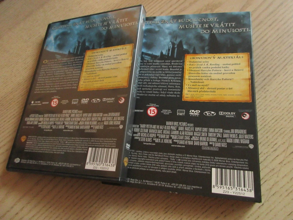 HARRY POTTER A PRINC DVOJÍ KRVE, DVD FILM