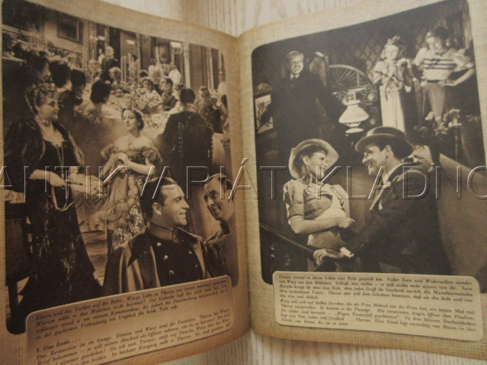 MILENKA, V. V. BALLASKO, W. FRITSCH, P. BILDT, FILM NĚM. ŘÍŠE, FILM KURIER VBŠ Č. 2969