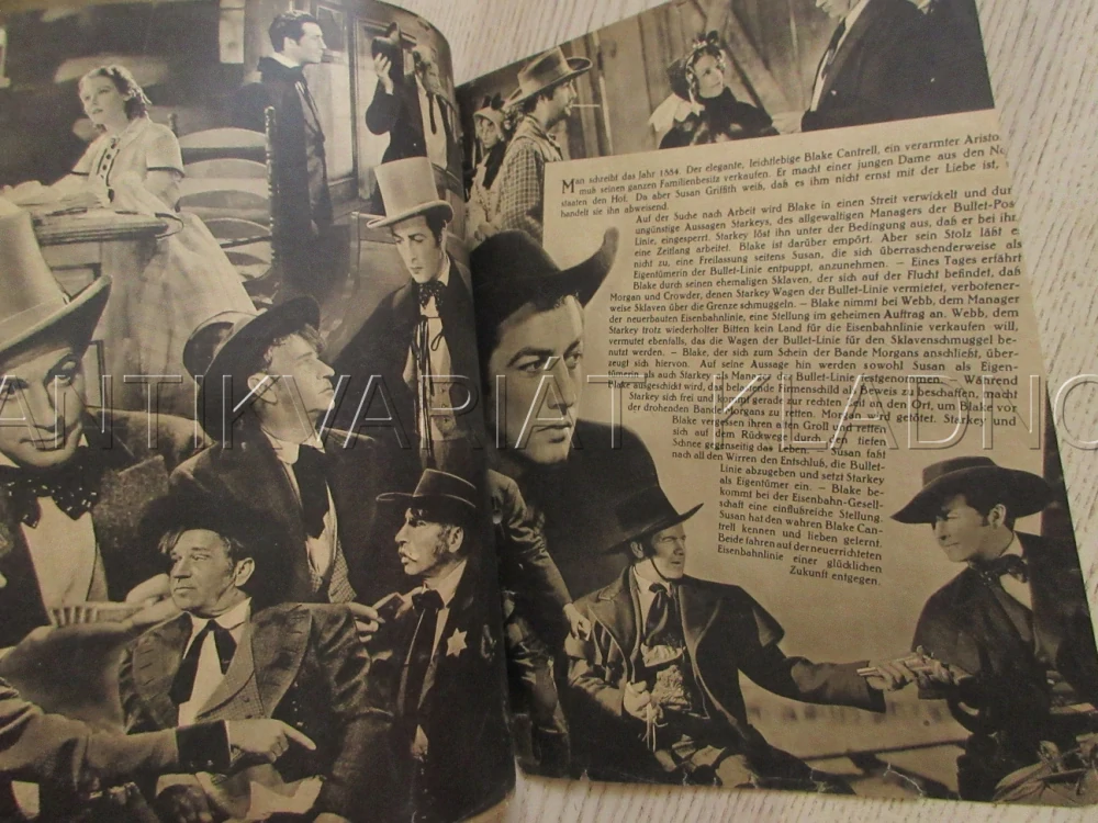 STAND UP AND FIGHT, W. BEERY, R. TAYLOR, F. RICE, FILM USA, FILM KURIER VBŠ Č. 3032