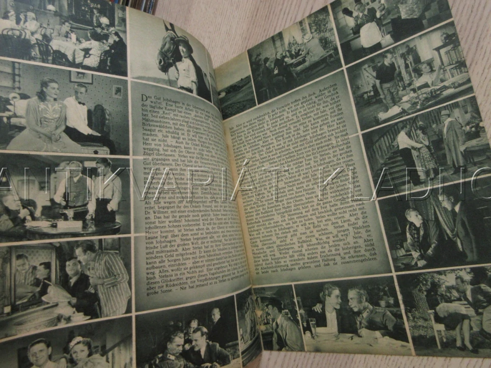 EIN GANZER KERL, A. MATTERSTOCK. P. HENCKELS, P. BILDT, FILM NĚM. ŘÍŠE, FILM KURIER VBŠ Č. 3040