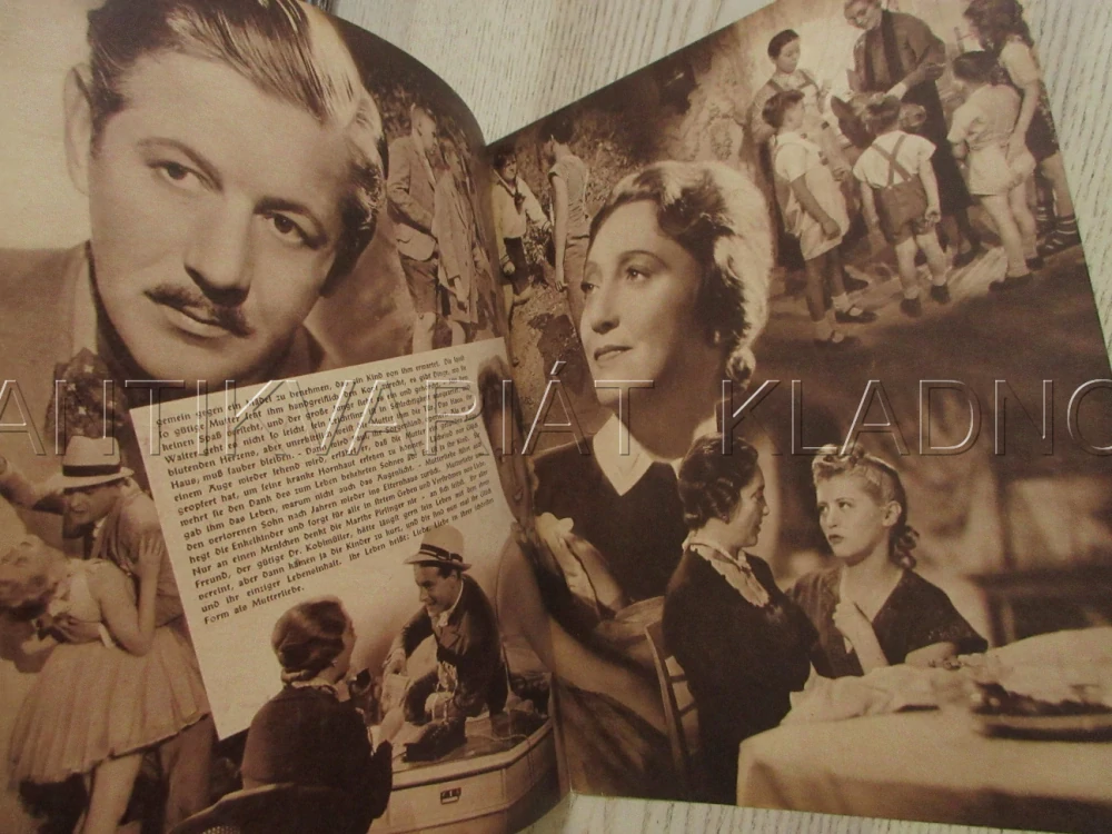 LÁSKA ZE VŠECH NEJVĚTŠÍ, P. HÖRBIGER, K. DORICH, H. HOTTER, FILM NĚM. ŘÍŠE, FILM KURIER VBŠ Č. 3041