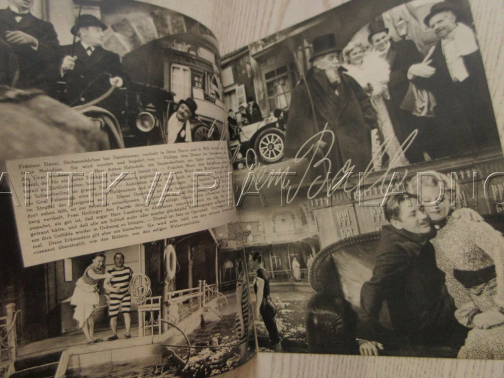 PLES V OPEŘE, P. HÖRBIGER, M. HARELL, T. LINGEN, FILM NĚM. ŘÍŠE, FILM KURIER VBŠ Č. 3053
