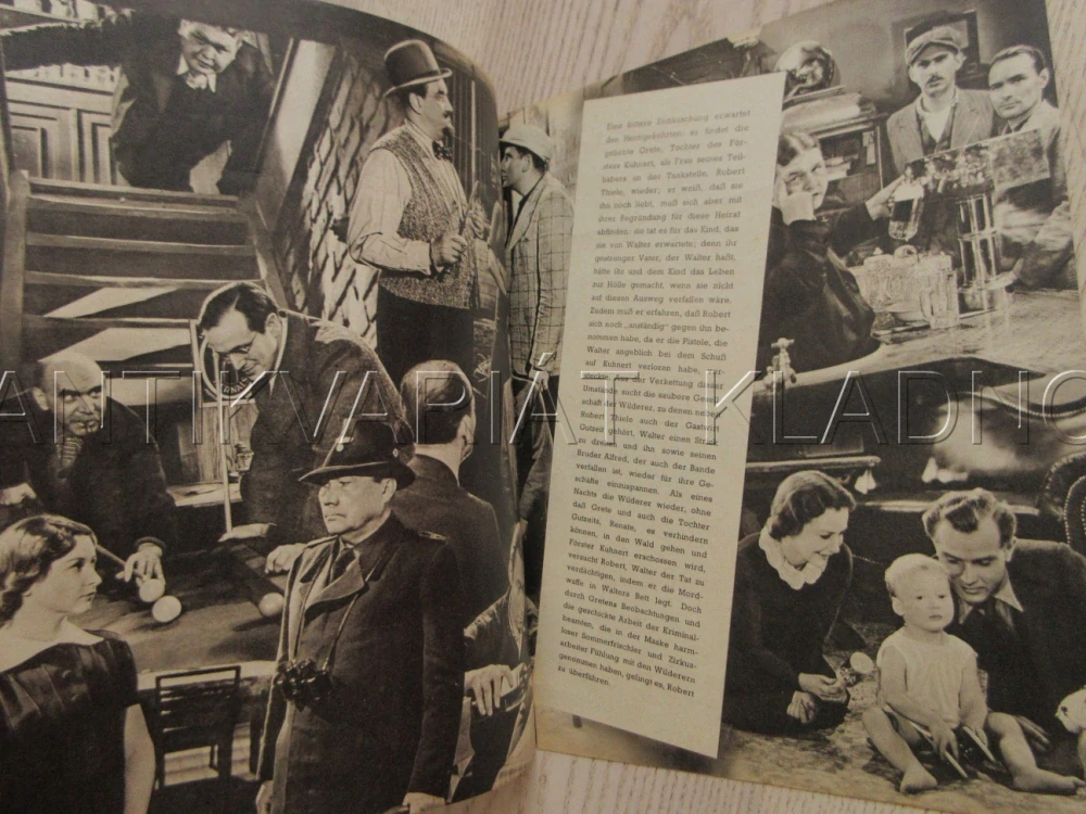 VÝSTŘEL V POLOŠERU, R. HELLBERG, V. STAAL, P. WEGENER, FILM NĚM. ŘÍŠE, FILM KURIER VBŠ Č. 3070