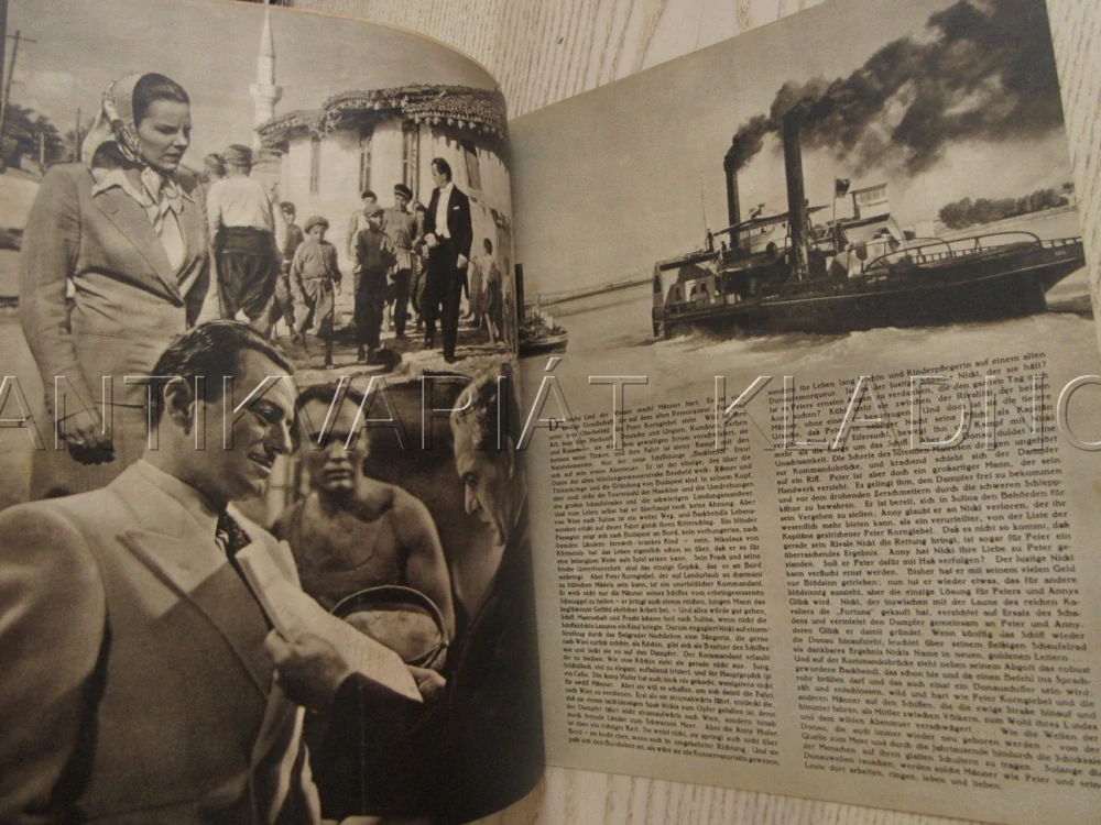 DONAUSCHIFFER, H. KRAHL, A. HÖRBIGER, O. SIMA, FILM NĚM. ŘÍŠE, FILM KURIER VBŠ Č. 3078