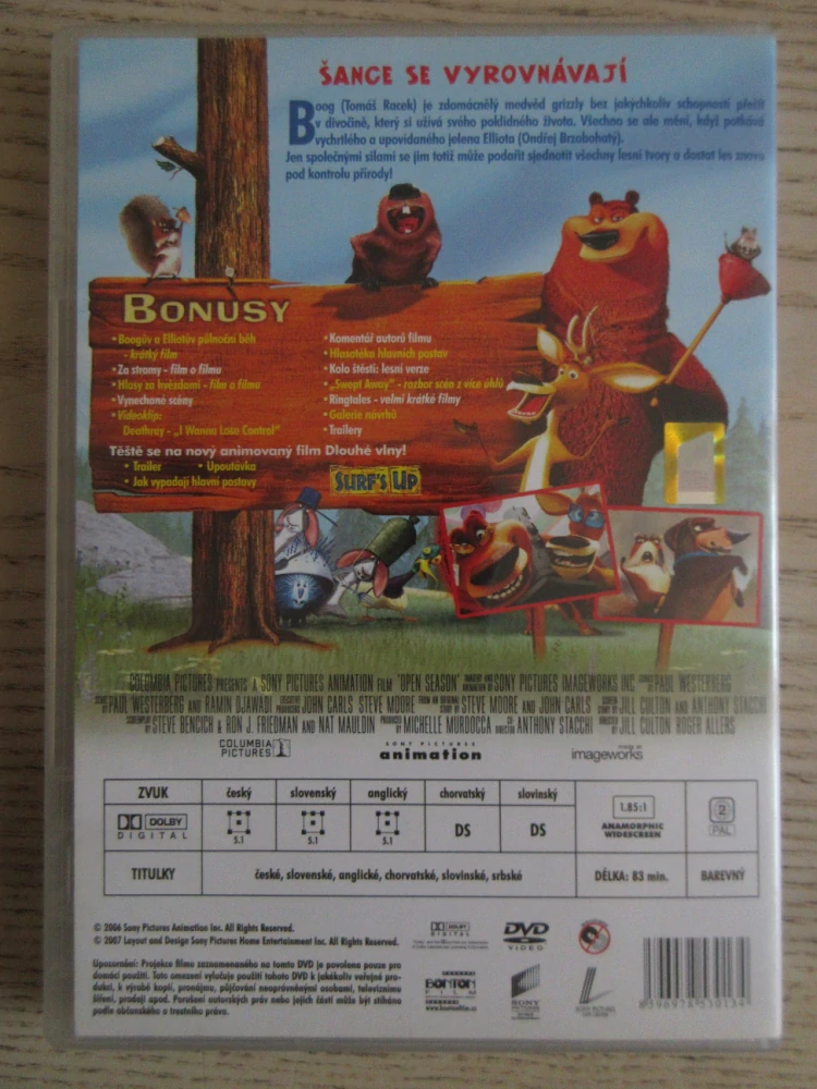 LOVECKÁ SEZÓNA, DVD FILM