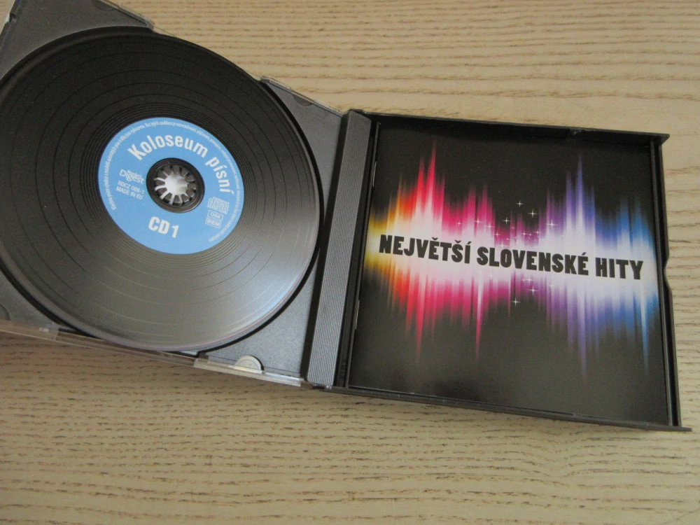NEJVĚTŠÍ SLOVENSKÉ HITY, 3X CD HUDBA
